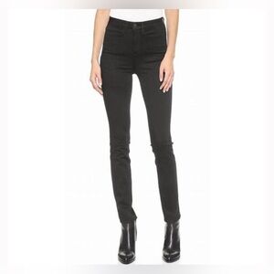 AYR | Hi-Rise Skinny Jet Black Stretch Denim Jeans | Size 29